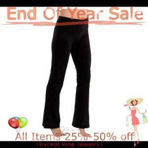 Marina Magic Black Yoga Pants Size M